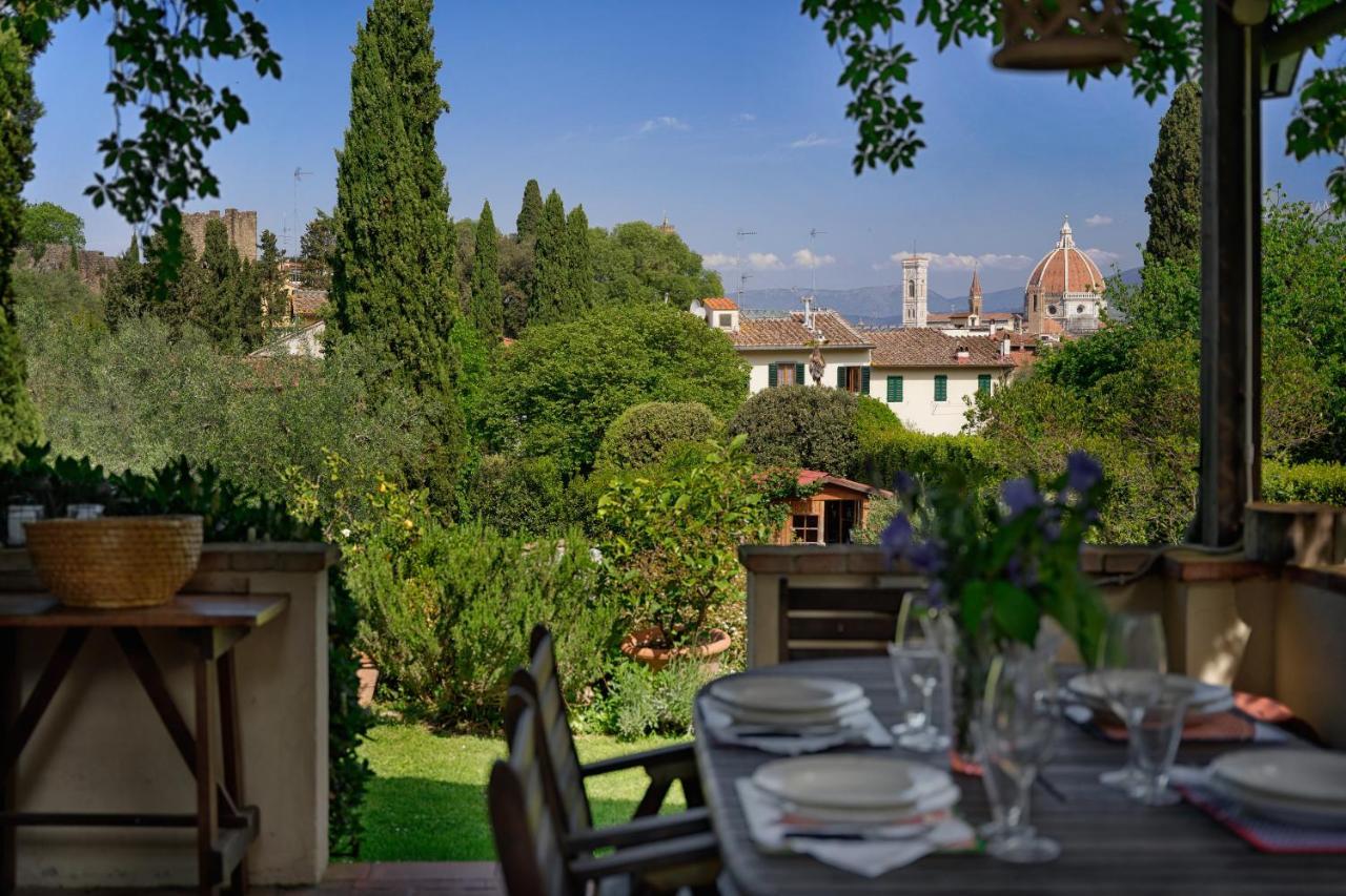 Ferienwohnung Garden Duomo House Florenz Exterior foto