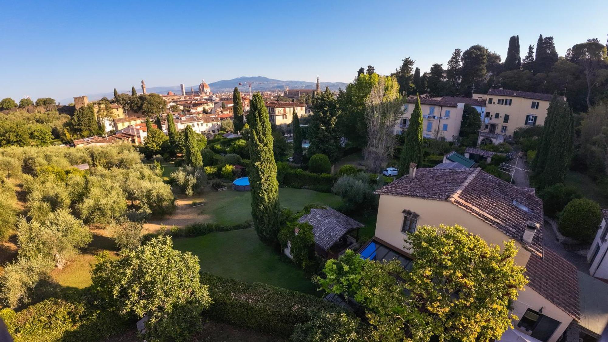 Ferienwohnung Garden Duomo House Florenz Exterior foto